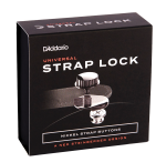 D'Addario Straplock do paska PW SLS-02 (SL) Srebrny