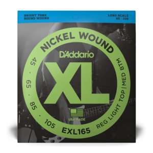 D'Addario EXL 165 struny do gitary basowej 45-105