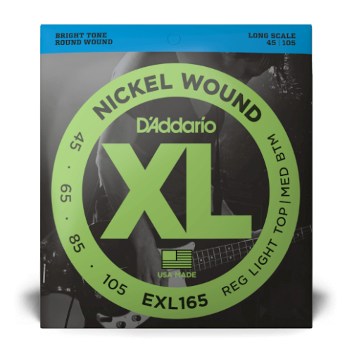 D'Addario-struny-do-gitary-basowej-EXL165-45/105