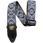 Ernie Ball Pasek gitarowy Tribal Blue EB 4165