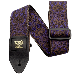 Ernie Ball Pasek gitarowy Purple Paisley EB 4164