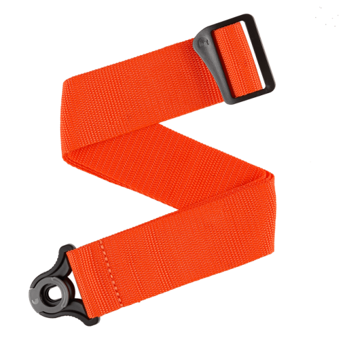 D'Addario-pasek-gitarowy-ze-straplockiem-orange-pomarańczowy