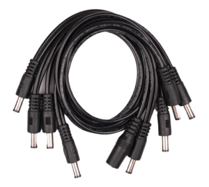 Mooer kable zasilające proste 8 x 40 cm