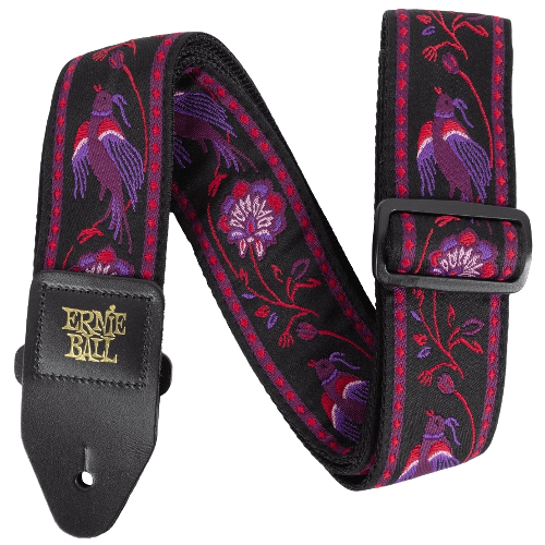 Ernie_Ball-pasek-do-gitary-haftowany-Pleasant_Pheasant-fiolet