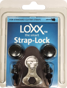 Loxx Strap Lock Black Chrome Standard