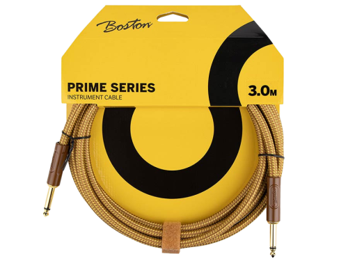 Boston-kabel-gitarowy-zolty-z-oplotem-jack_prosty-3m