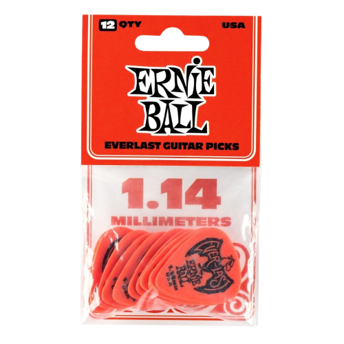 Ernie-Ball-kostki-do-gitary-zestaw-12szt.-grubość-1.14mm