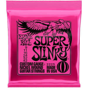 Ernie Ball Super Slinky 9-42 Komplet 6 strun
