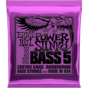 Ernie Ball Struny do gitary basowej Power Slinky Bass 5 