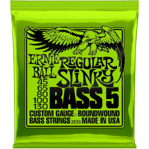 Ernie Ball Struny do gitary basowej Regular Slinky Bass 5 