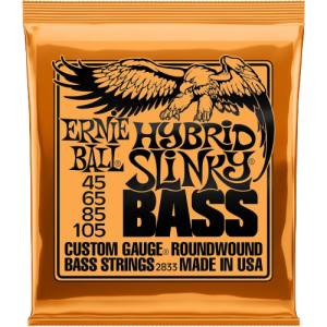 Ernie Ball Hybrid Slinky Bass struny do gitary basowej 
