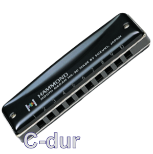 SUZUKI HA-20 C harmonijka ustna diatoniczna C-dur