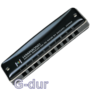 SUZUKI HA-20 G harmonijka ustna diatoniczna G-dur